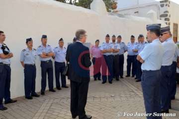 El Ejército del Aire 'aterriza' en la historia de Telde (Foto TA/Francisco Javier Santana)